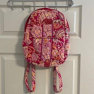 Vera Bradley Pink Paisley Small Backpack